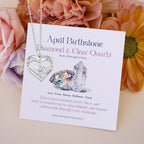 FREE Today: "I Love You Always and Forever" – Forever Love Birthstone Heart Necklace