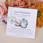 FREE Today: "I Love You Always and Forever" – Forever Love Birthstone Heart Necklace