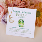 FREE Today: Month Birthstone Star Creative Gift Card Necklace