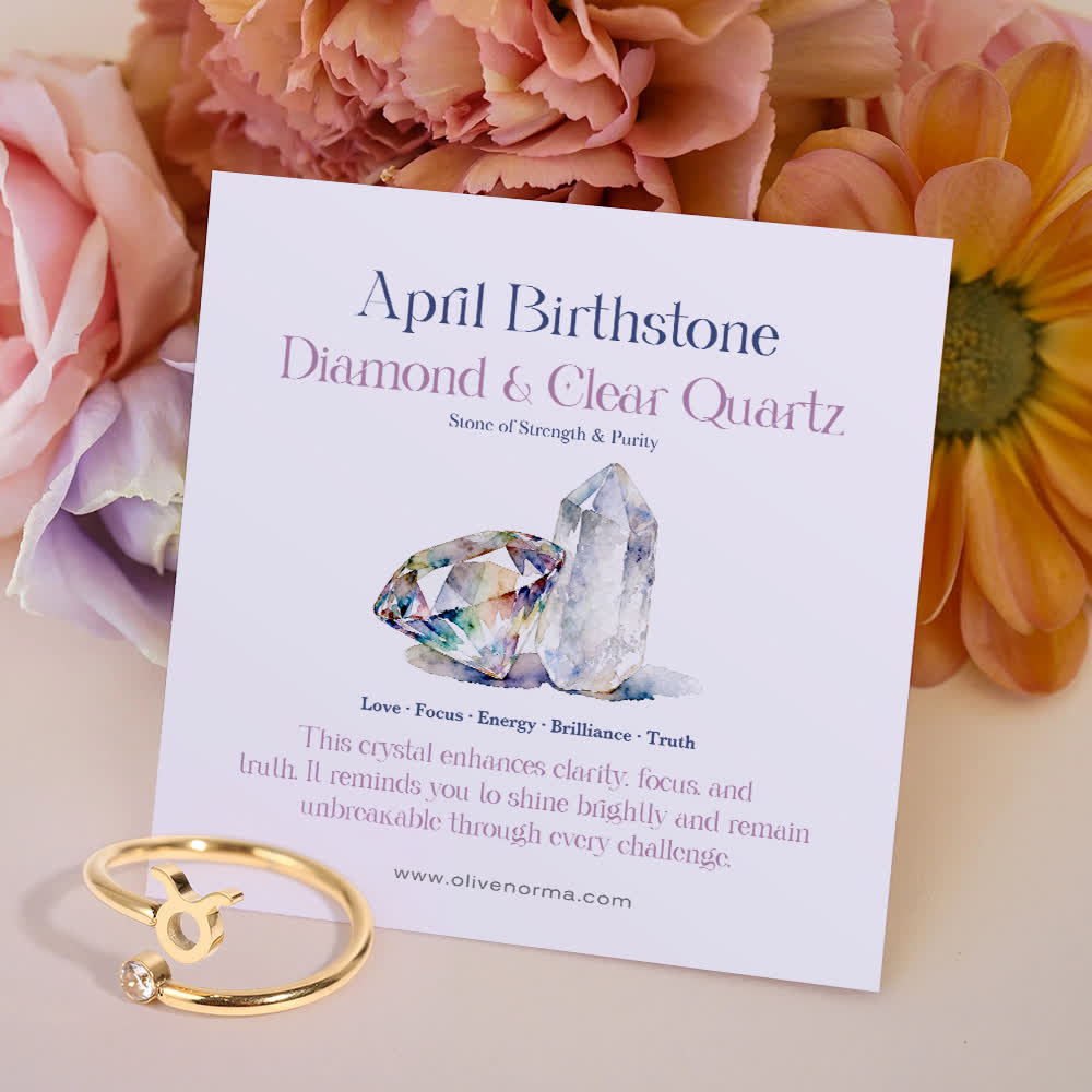FREE Today: Zodiac Birthstone Gift Card Ring