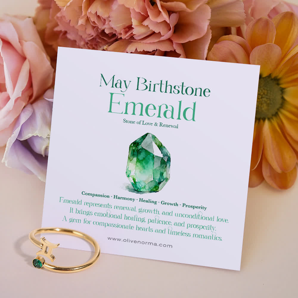 FREE Today: Zodiac Birthstone Gift Card Ring