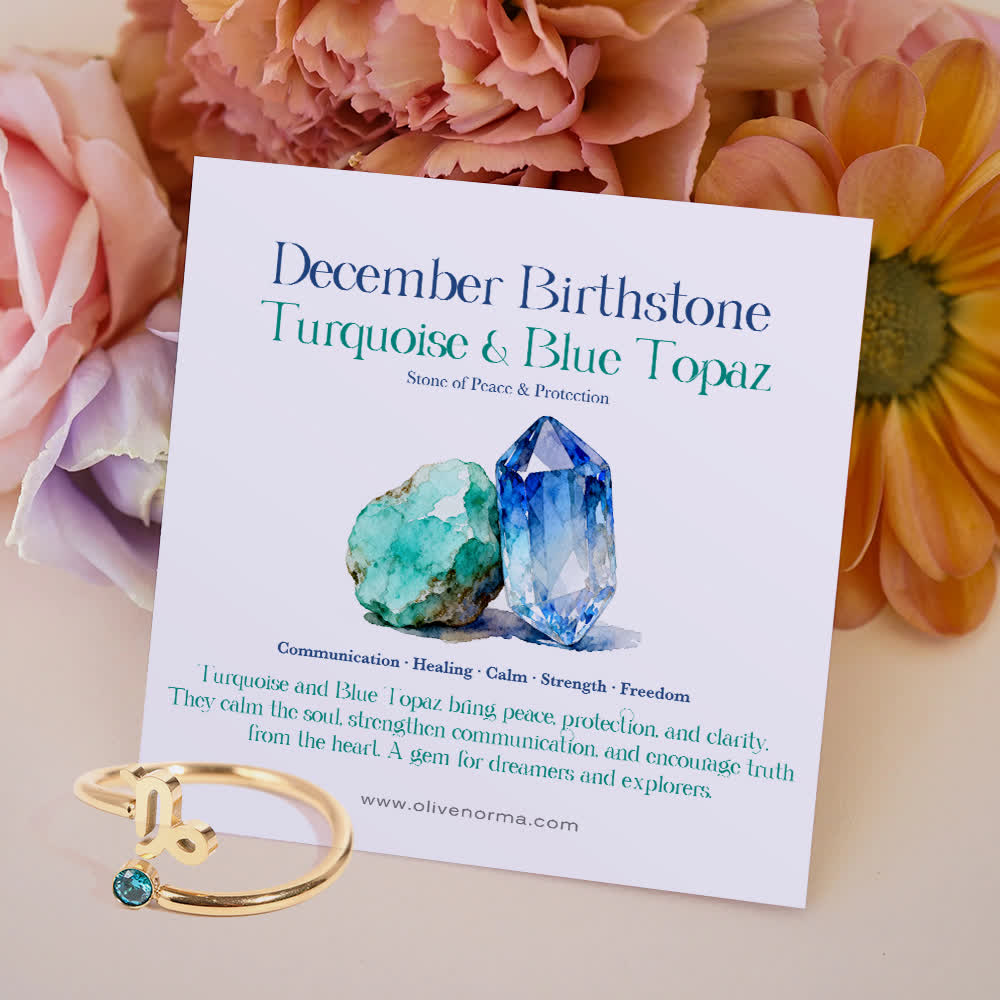 FREE Today: Zodiac Birthstone Gift Card Ring