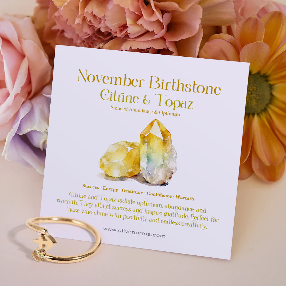 FREE Today: Zodiac Birthstone Gift Card Ring