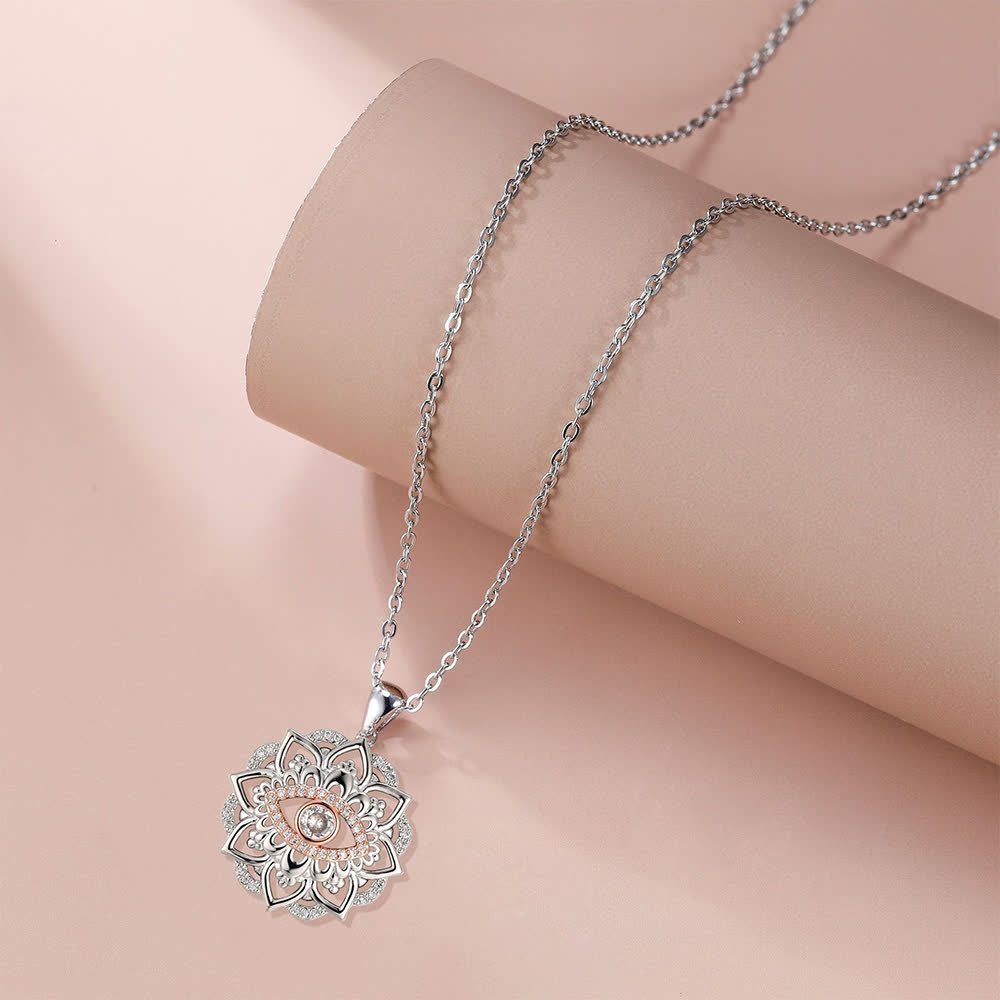 FREE Today: Guardian of Light and Serenity – Evil Eye Lotus Necklace