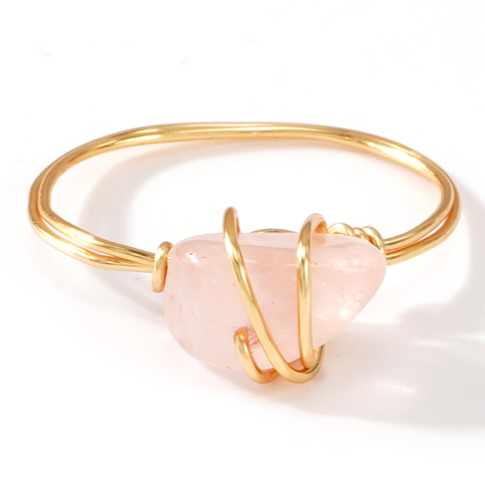 FREE Today: Natural Crystal Stone Elegant Women´s Rings
