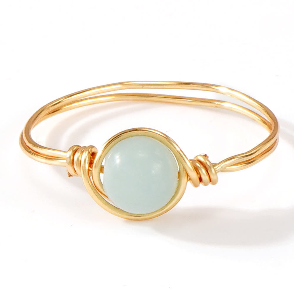 FREE Today: Natural Crystal Stone Elegant Women´s Rings