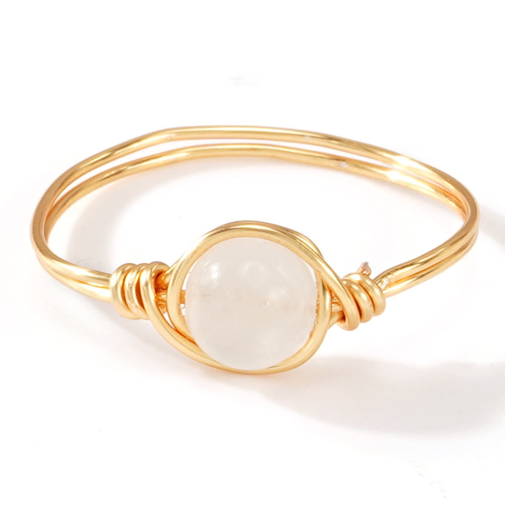 FREE Today: Natural Crystal Stone Elegant Women´s Rings