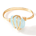 FREE Today: Natural Crystal Stone Elegant Women´s Rings