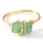 FREE Today: Natural Crystal Stone Elegant Women´s Rings