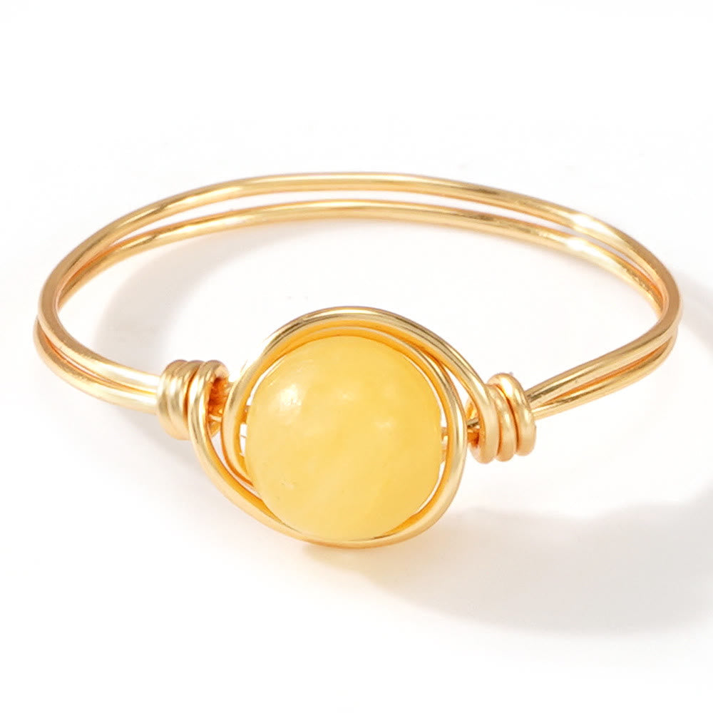 FREE Today: Natural Crystal Stone Elegant Women´s Rings