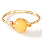FREE Today: Natural Crystal Stone Elegant Women´s Rings