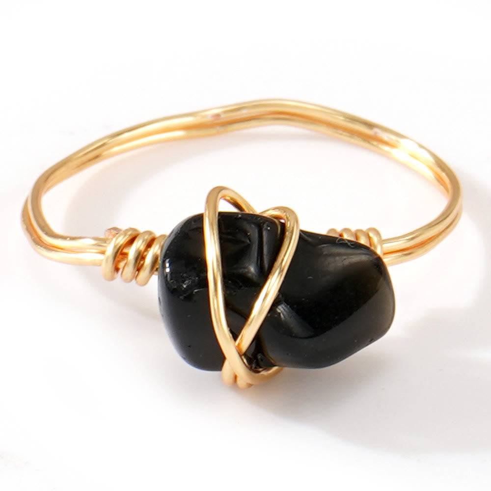 FREE Today: Natural Crystal Stone Elegant Women´s Rings