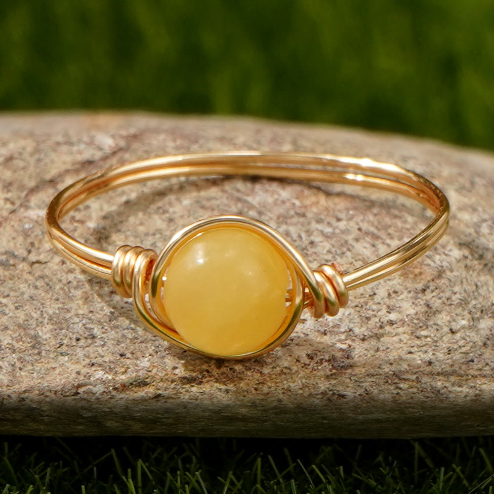 FREE Today: Natural Crystal Stone Elegant Women´s Rings