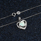 FREE Today: "Eternity Unlimited" Opal Heart Necklace