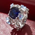 FREE Today: Alexandrite Elegant Iris Engagements Weddings Ring