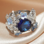 FREE Today: Alexandrite Elegant Iris Engagements Weddings Ring