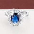 Vionne Luxe Sapphire Gold Ring