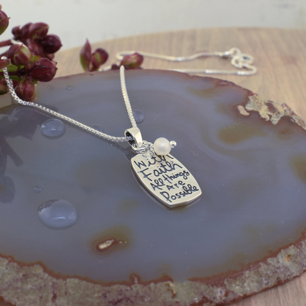 With Faith Necklace