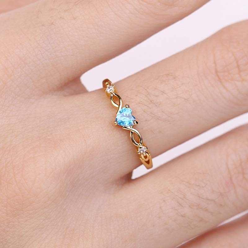 FREE Today: The Eternal Heart - Birthstone Ring