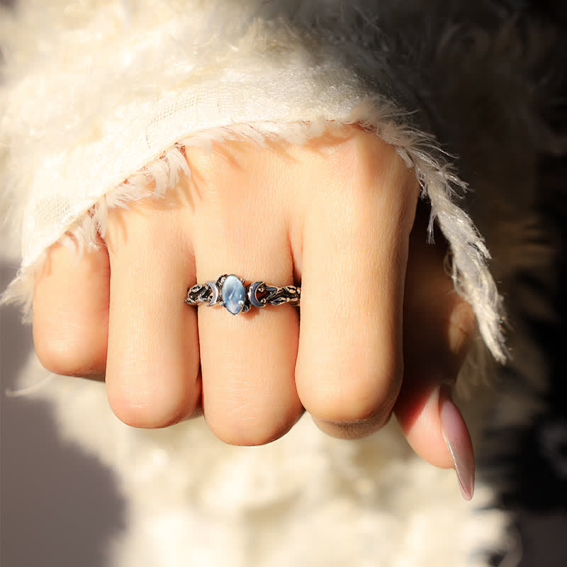 FREE Today: Moonstone Moon Light Ring
