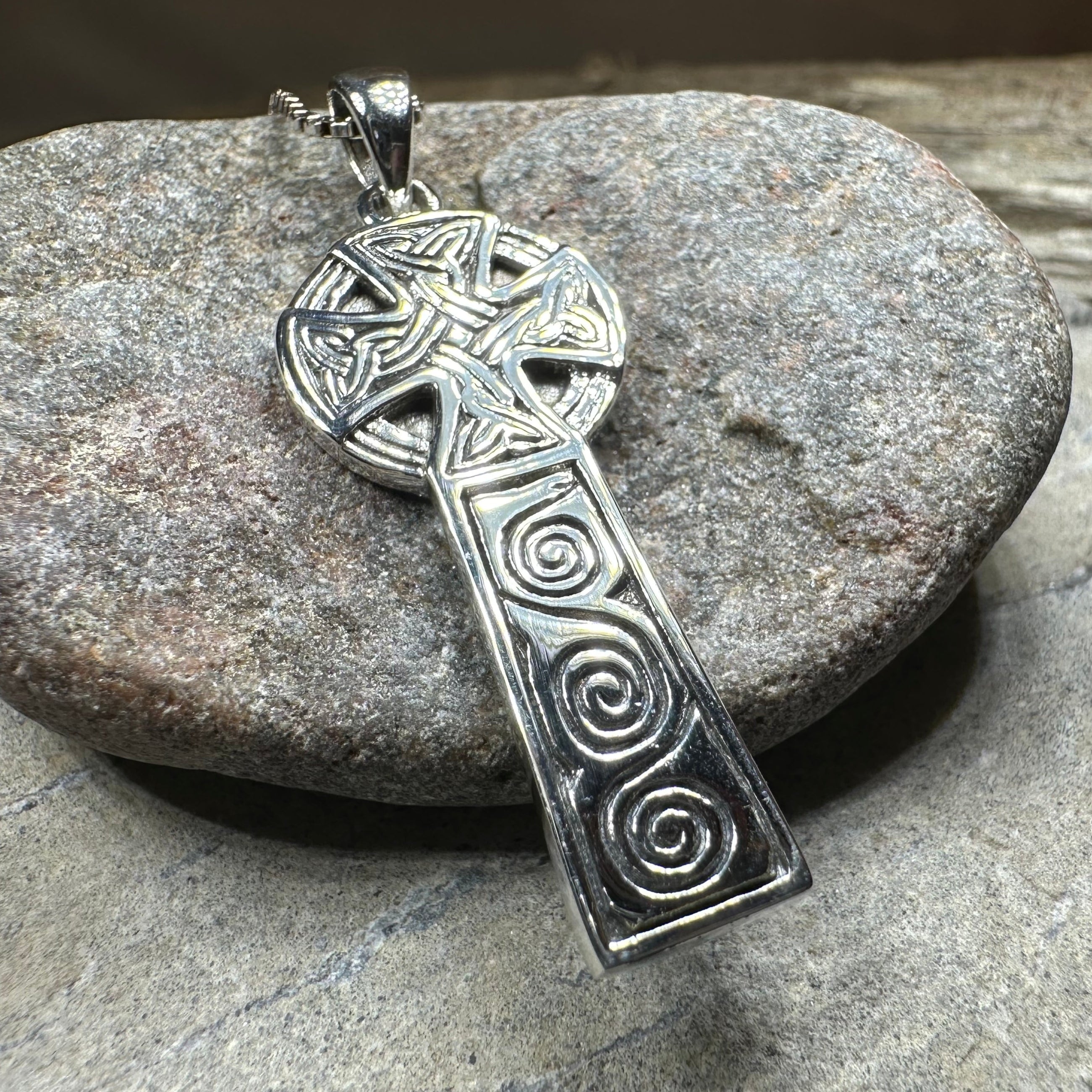 Alasdair Celtic Cross Necklace