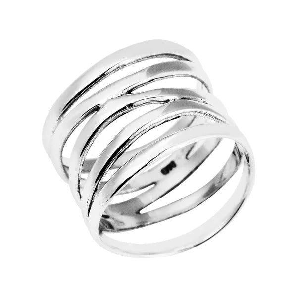 Beautiful Silver Ring with Unique Style