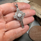 Aileran Celtic Cross Necklace