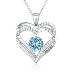 FREE Today: "I Love You Always and Forever" – Forever Love Birthstone Heart Necklace