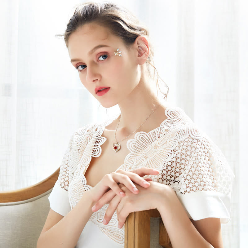 FREE Today: "I Love You Always and Forever" – Forever Love Birthstone Heart Necklace