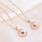 FREE Today: Month Birthstone Star Creative Gift Card Necklace