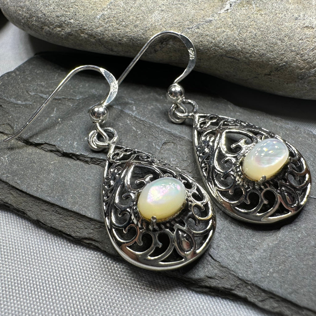 Alby Celtic Raindrop Earrings