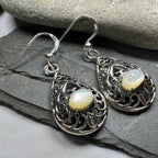 Alby Celtic Raindrop Earrings