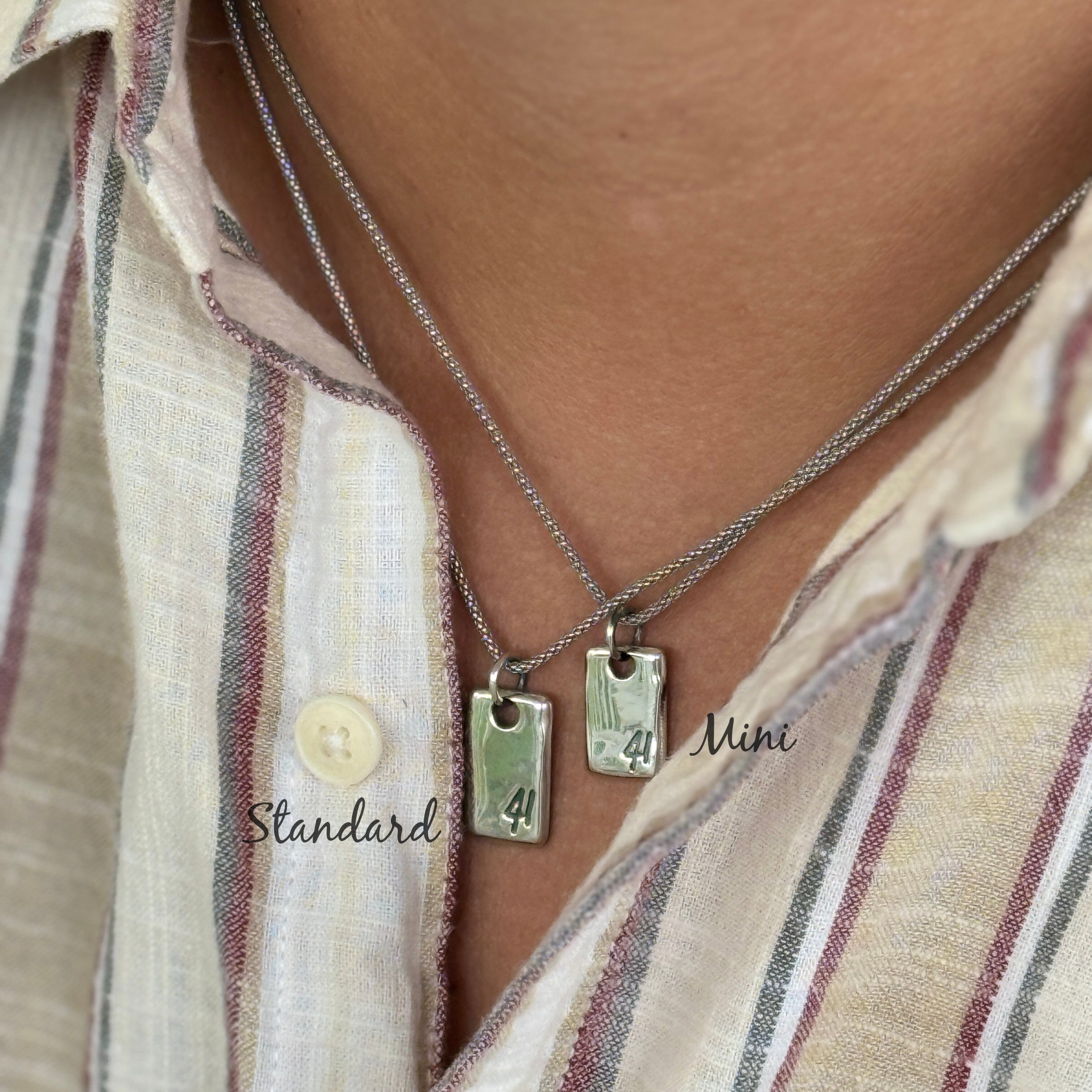 41 Tag Necklace (unisex)