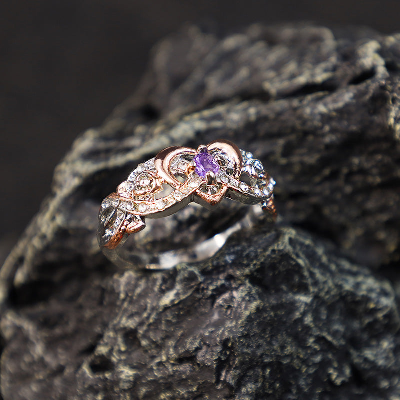 FREE Today: February Amethyst Birthstone Ring