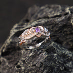 FREE Today: February Amethyst Birthstone Ring