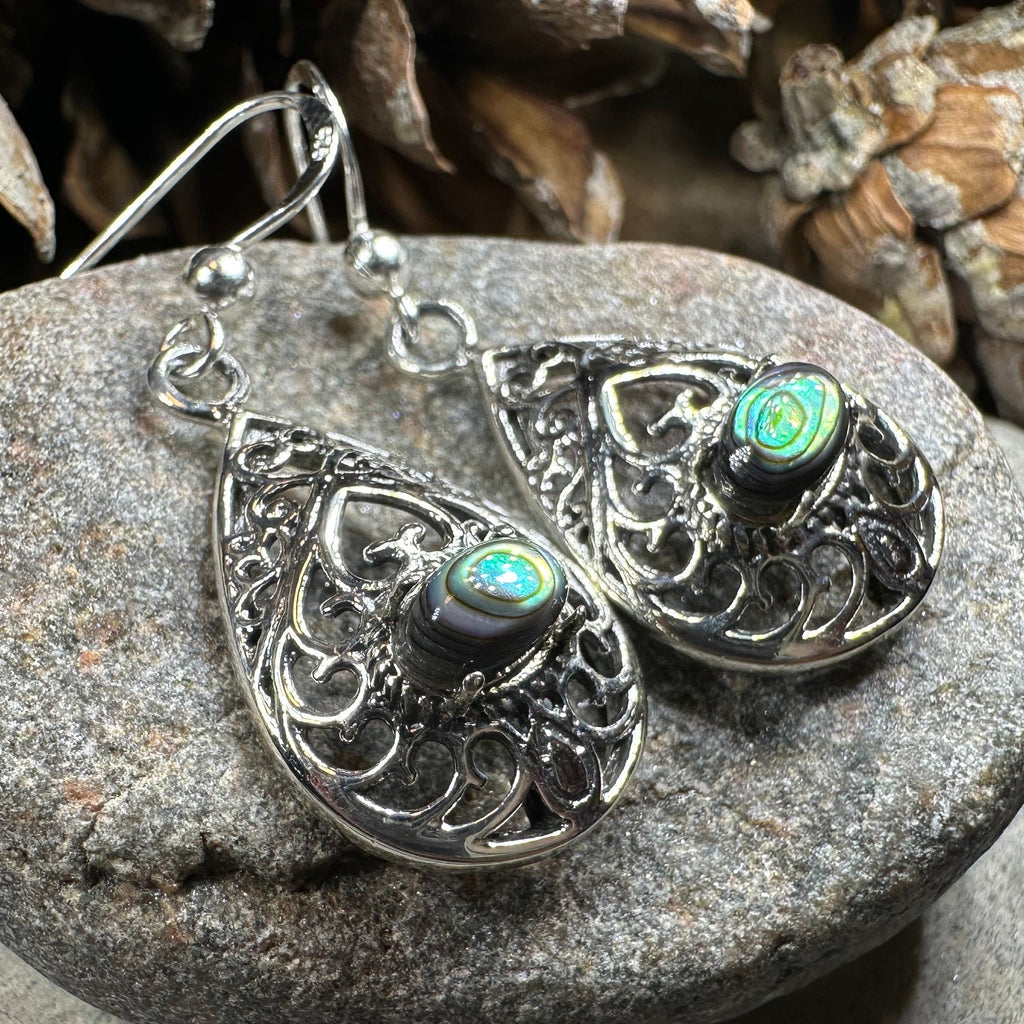 Alby Celtic Raindrop Earrings