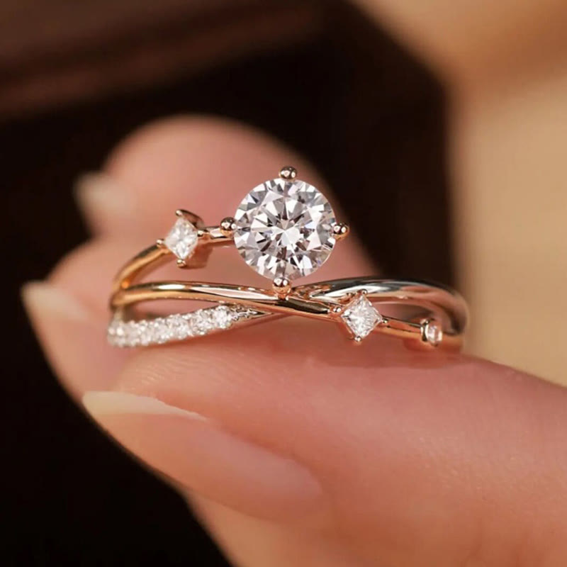 FREE Today: Cosmic Planet Orbit Mozambique Diamond Ring