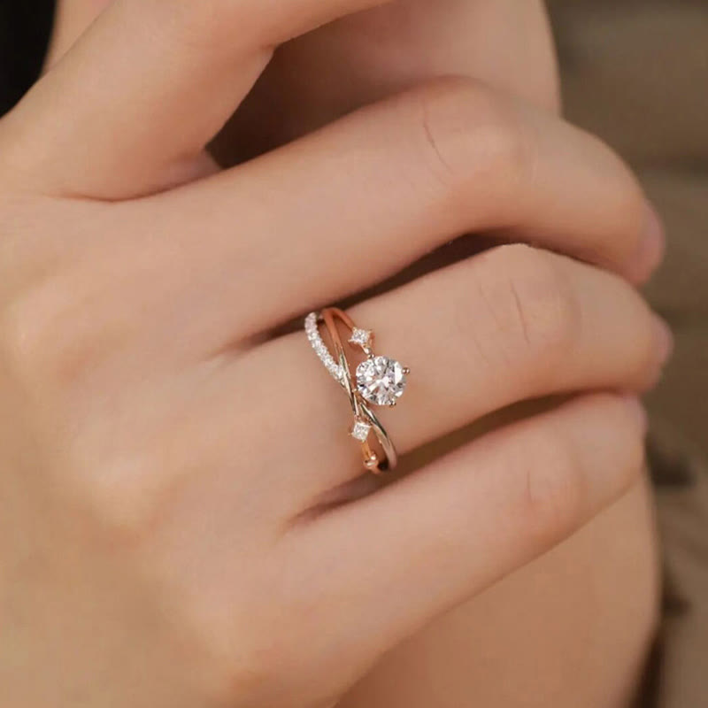 FREE Today: Cosmic Planet Orbit Mozambique Diamond Ring