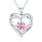 FREE Today: "I Love You Always and Forever" – Forever Love Birthstone Heart Necklace