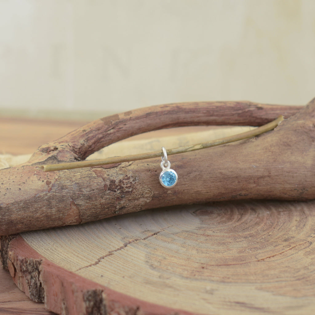 5mm Blue Topaz-Light Sky Blue Birthstone (December)