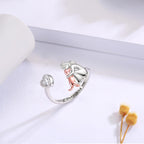 Adjustable Dog Ring in 925 Sterling Silver