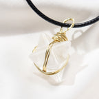 DIVINE LIGHT VEHICLE - Crystal Merkaba Necklace