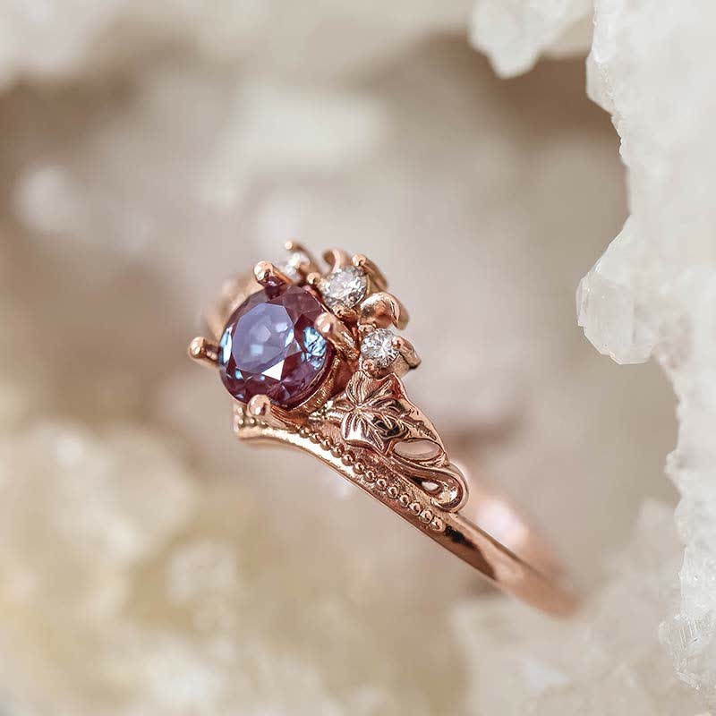 FREE Today:  Olivenorma The Light Soul - Alexandrite Ring