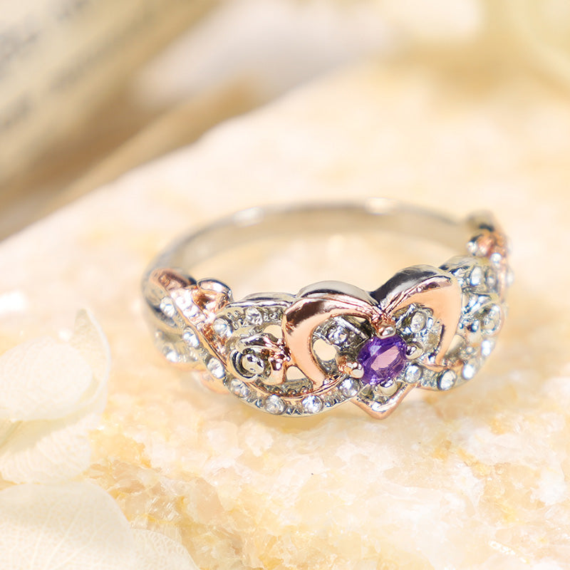FREE Today: February Amethyst Birthstone Ring