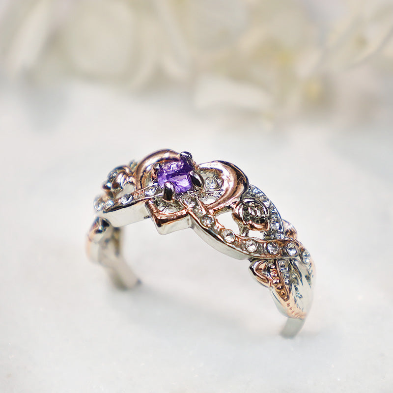 FREE Today: February Amethyst Birthstone Ring
