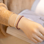 Eternal Love - Garnet Gemstone Bracelet