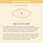 Evil Eye With Hamsa Symbol Healing Bracelet