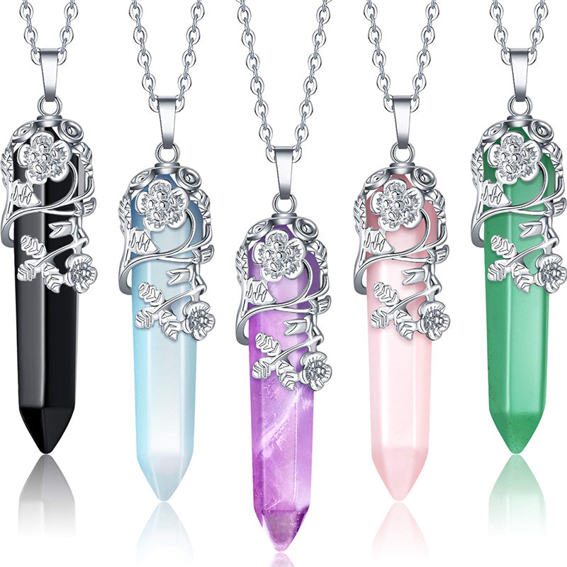 FREE Today: The Beauty and Courage Gemstone Necklace
