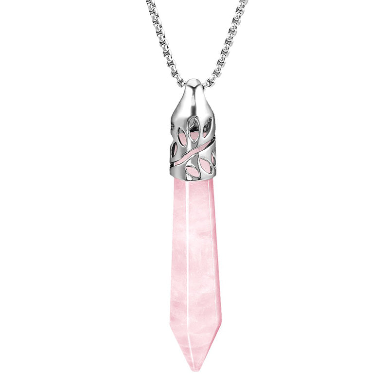 Crrystal Bullet Protection Gemstone Necklace