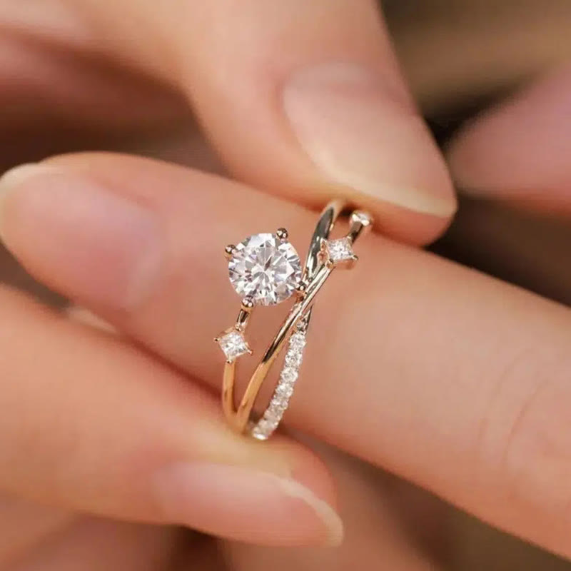 FREE Today: Cosmic Planet Orbit Mozambique Diamond Ring